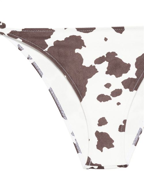 Bikini bambina MC2 Saint Barth bianco e marrone MC2 SAINT BARTH Kids | HOLLY00338L